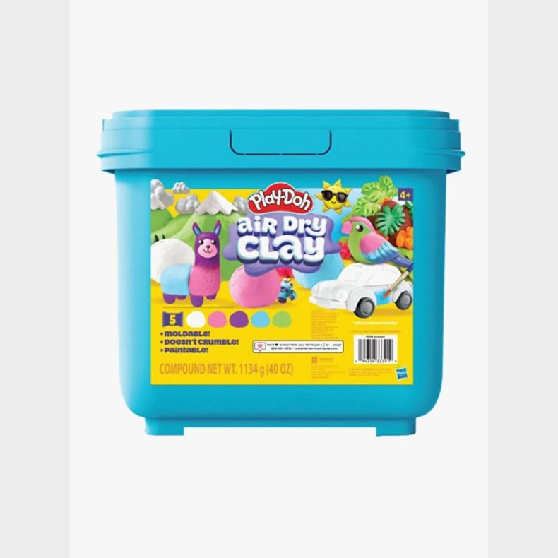 Play-Doh Modellervoks Air Clay Tub