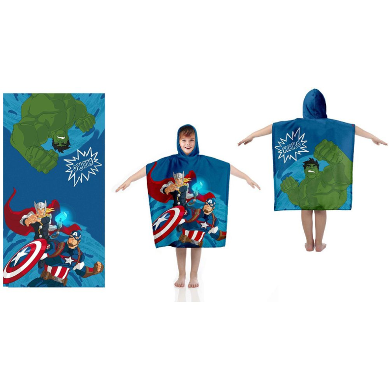 Avengers Poncho 55x110 cm