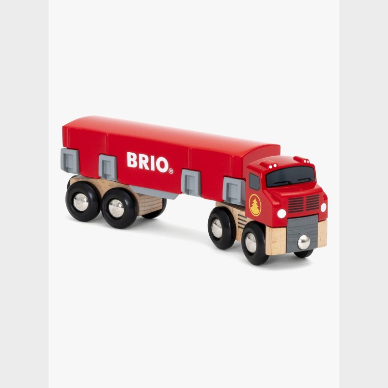 BRIO 33657 Lastbil m. T�mmer