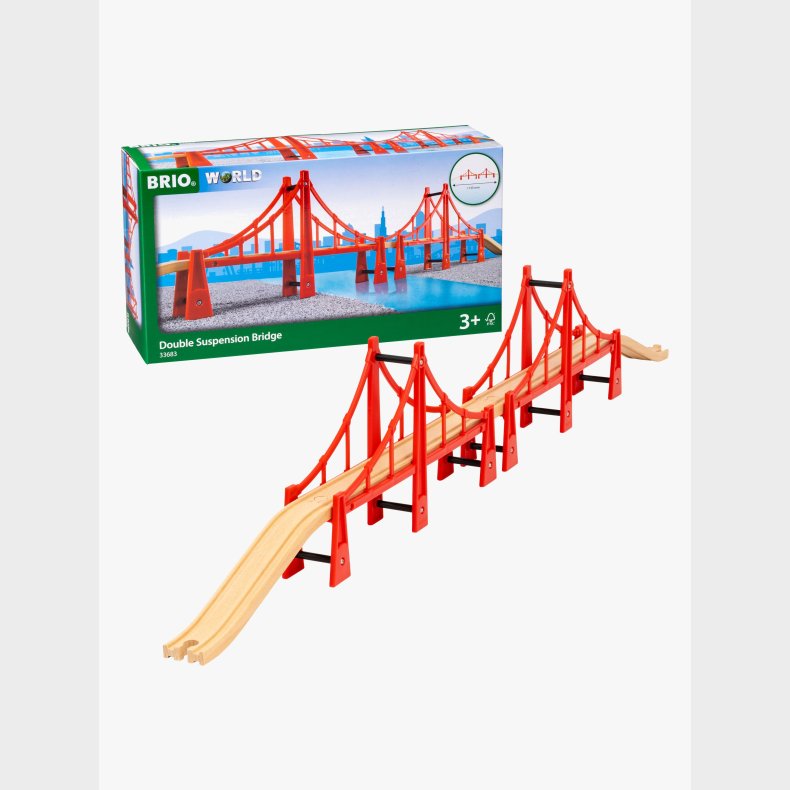 BRIO World 33683 Dobbelt H�ngebro
