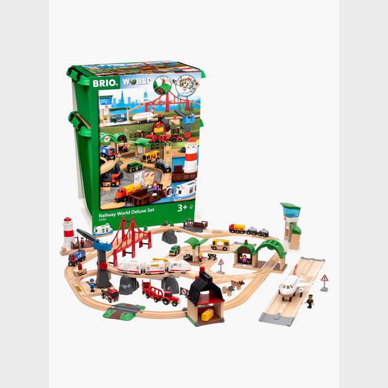 BRIO 33766 Jernbane Verden Deluxe