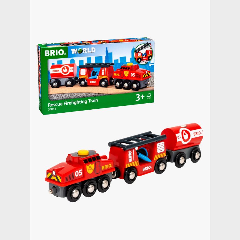 BRIO 33844 Brandmandstog