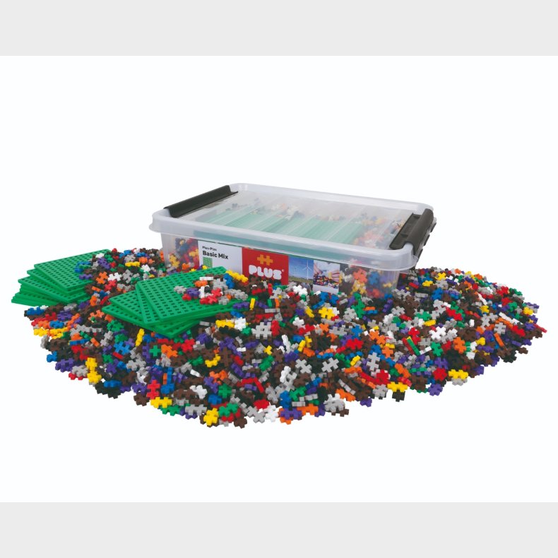 Plus-Plus Education Basis - 4000 stk + 12 plader