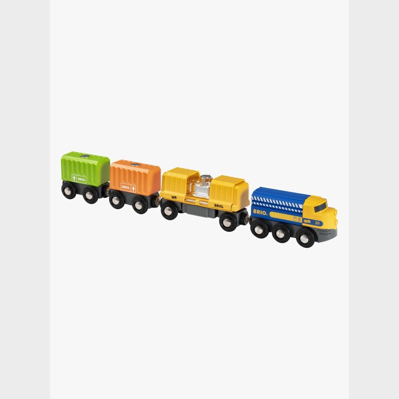 BRIO 33982 Godstog Med Tre Vogne