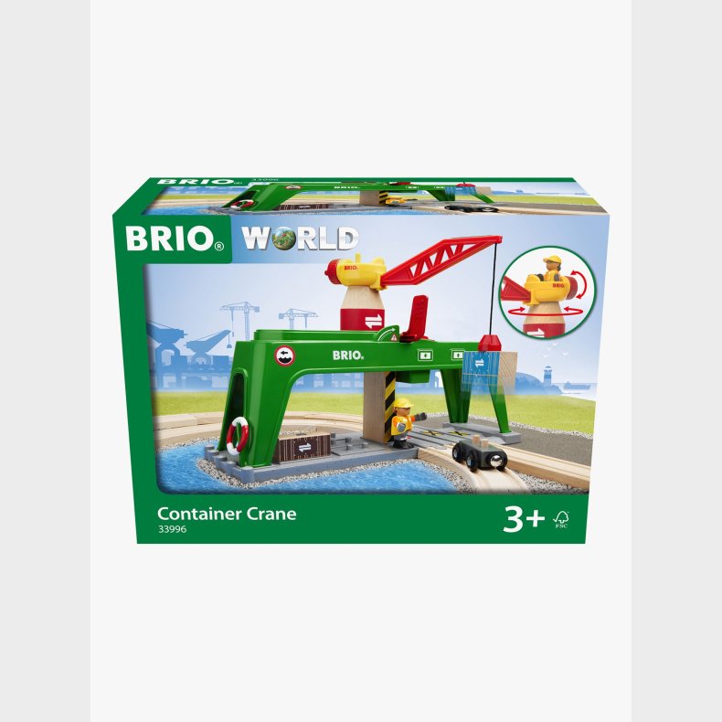 Brio BRIO 33996 Containerkran Tilbeh�r Til Togbane