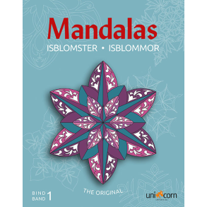Mandalas malebog - Isblomster, bind 1