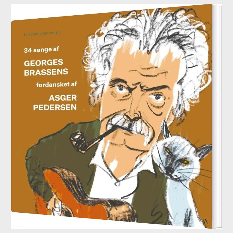 34 Sange Af Georges Brassens Fordansket Af Asger Pedersen - Asger Pedersen - Bog