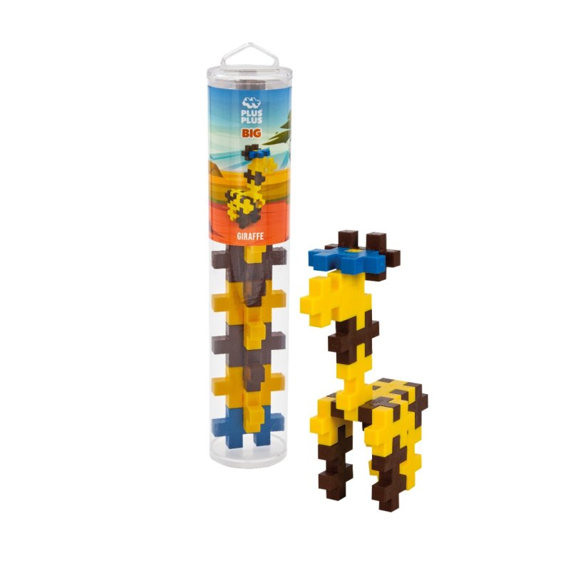 Plus-Plus BIG i rr - Giraf, 15 stk