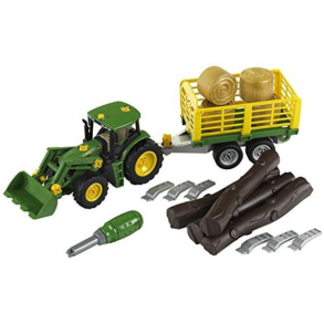 John Deere Traktor m anh�nger