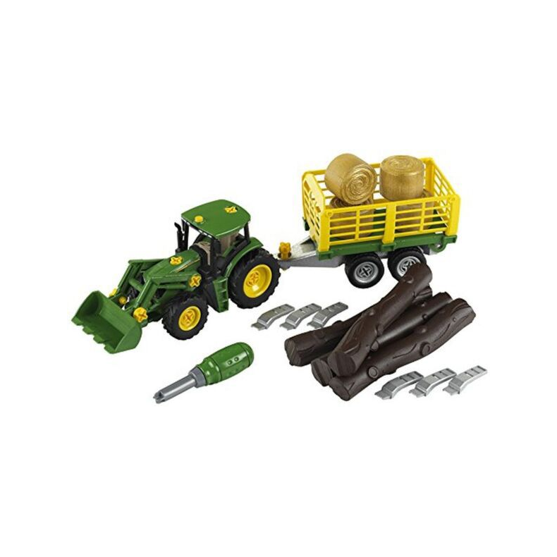 John Deere Traktor m anh�nger