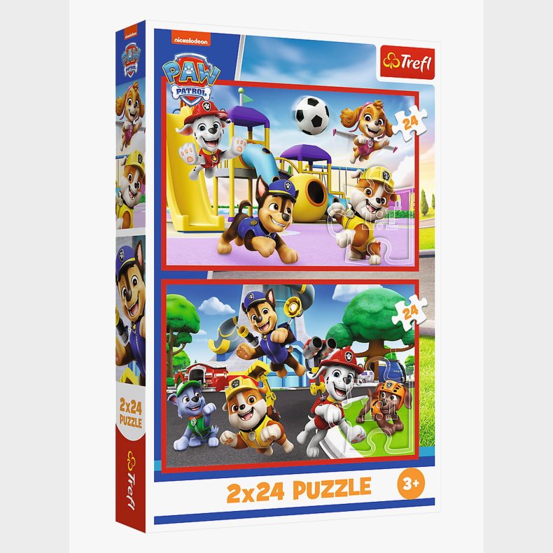 Trefl Paw Patrol Puslespil 2x24 Brikker