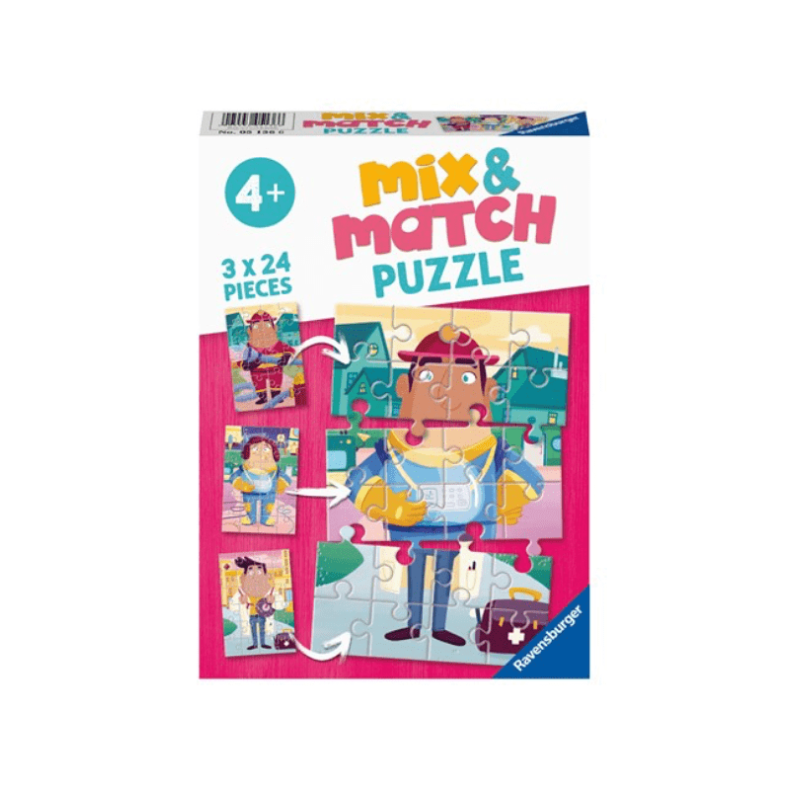 Mix & Match Job Swap 3x24 Brikker - Legekammeraten.dk