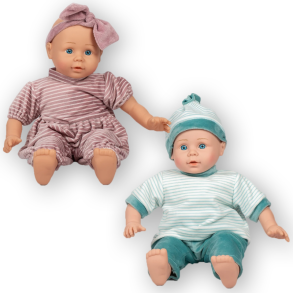 mamamemo | Dukke med bld krop, 40 cm