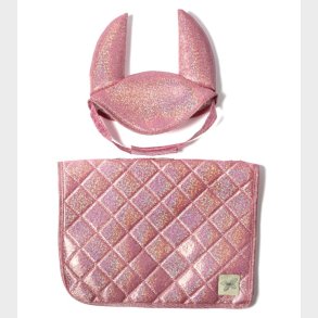 byASTRUP tilbehr - Sadelunderlag & hut, pink