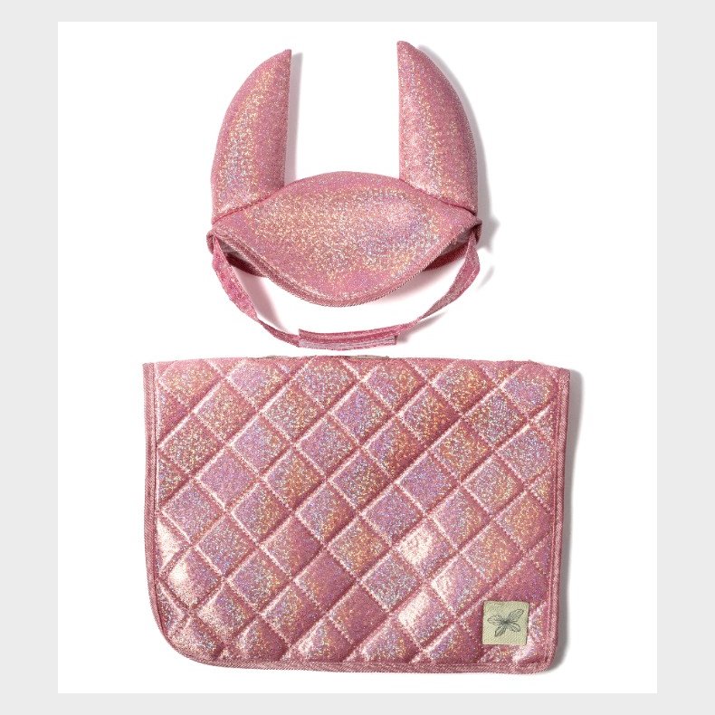 byASTRUP tilbehr - Sadelunderlag & hut, pink