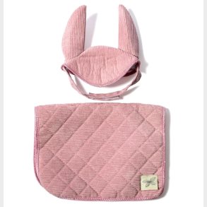 byASTRUP tilbehr - Sadelunderlag & hut, rosa