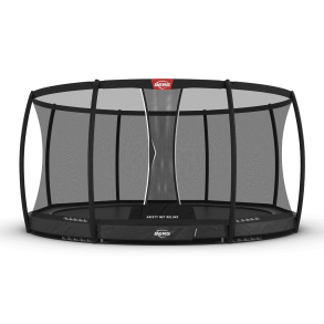 BERG Champion InGround 430 Grey + Safety Net Deluxe