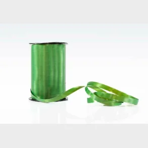 Gavebnd poly glat 10mm/250yds oliven