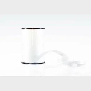 Gavebnd poly glat10mm /250yds snehvid