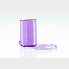 Gavebnd poly glat10mm/250yds lilla