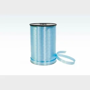 Gavebnd poly glat 10mm /250yds lysebl