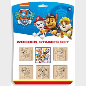 Tr�stempler med Paw Patrol