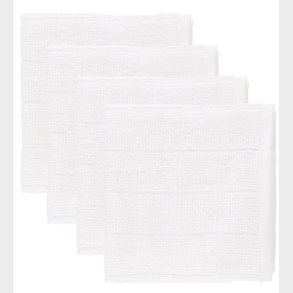 Pippi Vaskeklud - 4-pak - Hvid