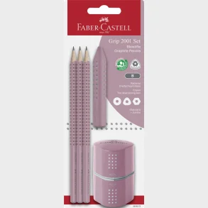 Blisterst Faber-Castell grip 2001 rose