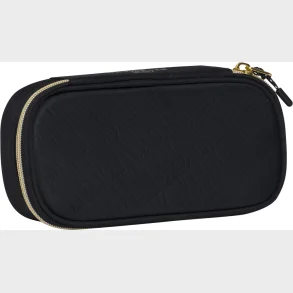 Penalhus Beckmann ovalt sport junior black/gold u/indhold