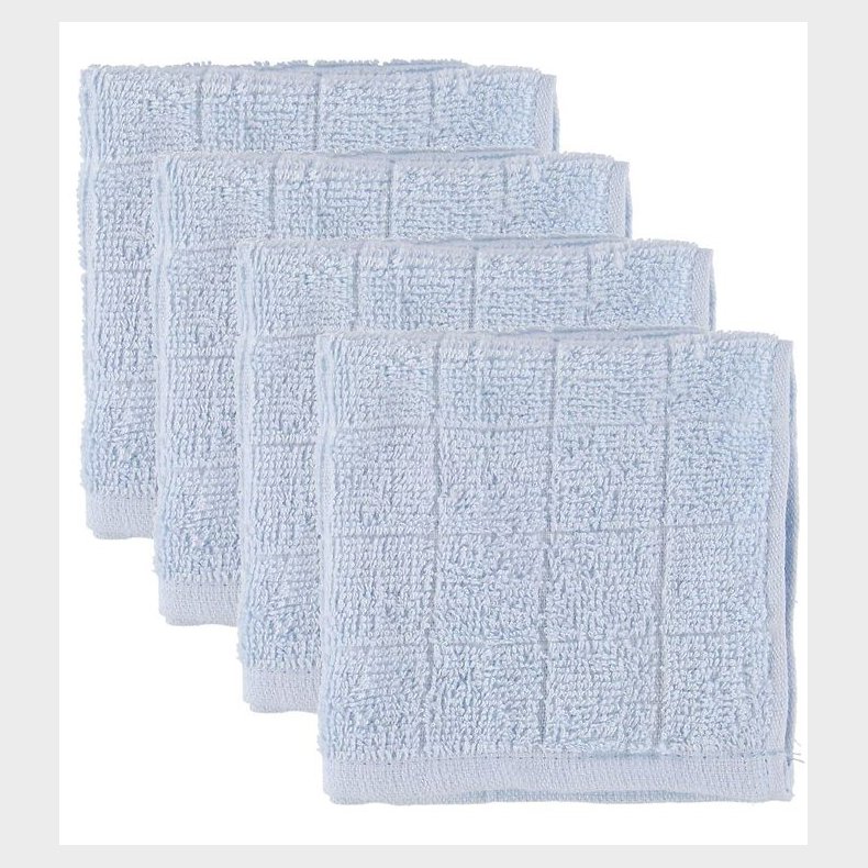 Pippi Vaskeklud - 4-pak - Lysebl�