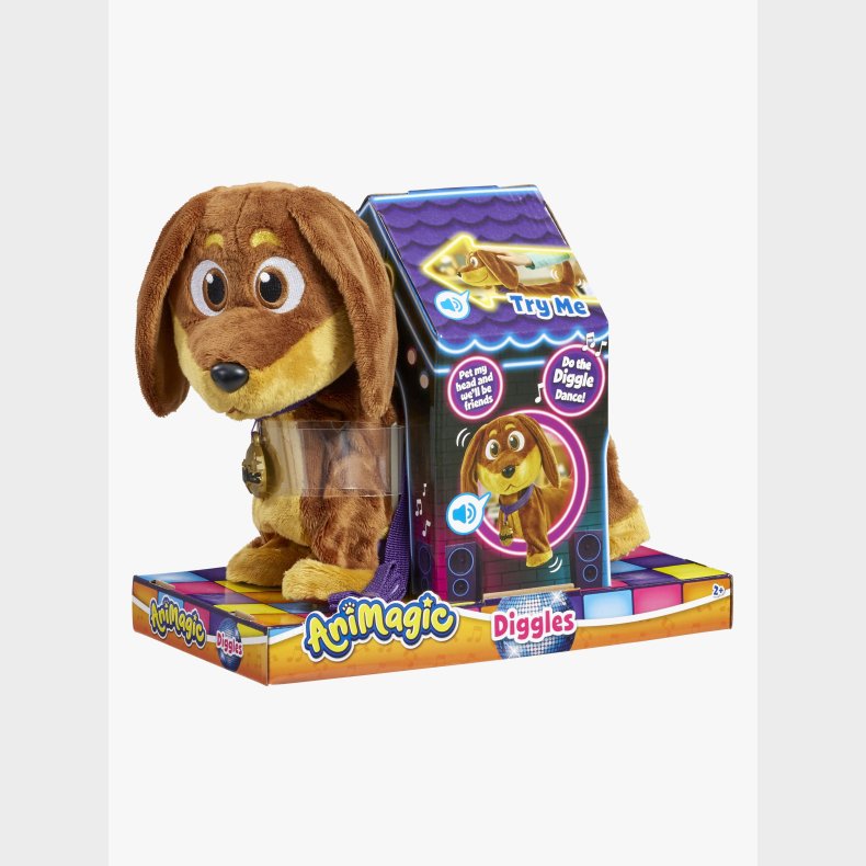 Animagic Diggles Interaktiv Hund