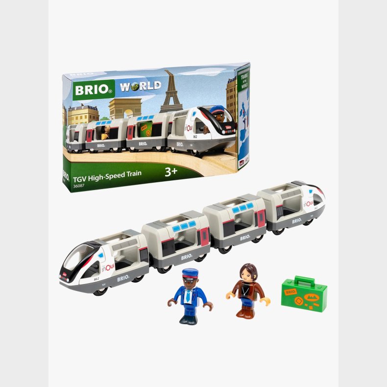 BRIO 36087 World TGV High-Speed Tog (Trains of the world)