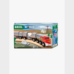 BRIO World 36089 Trains of the World Santa Fe Tog