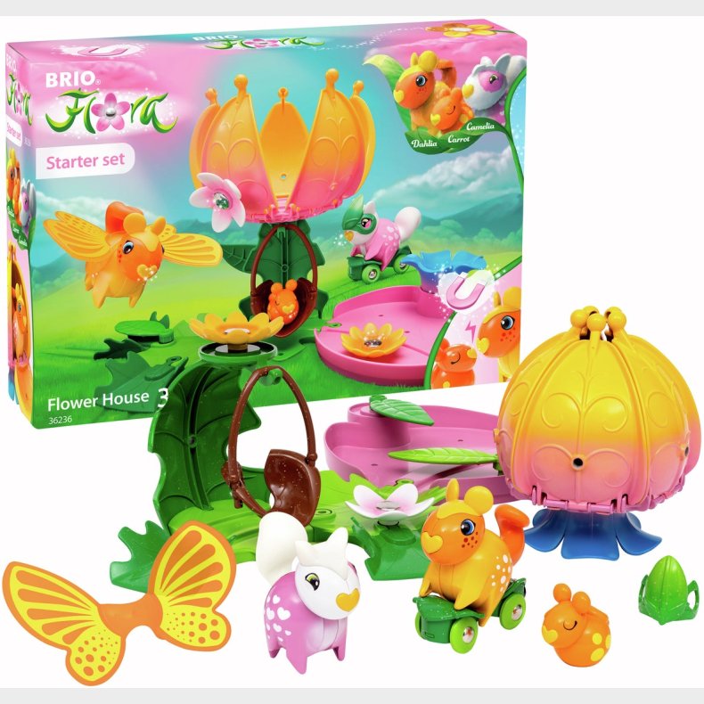 BRIO Flora 36236 Legest Blomsterhus