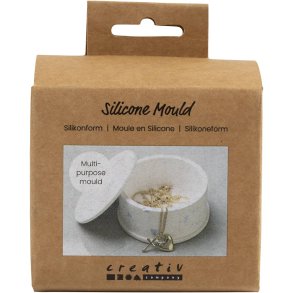 Creativ Company | Silikoneform - Krukke med lg, 1 stk