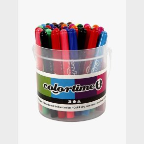 Colortime Tusser Blandede Farver 42 stk.