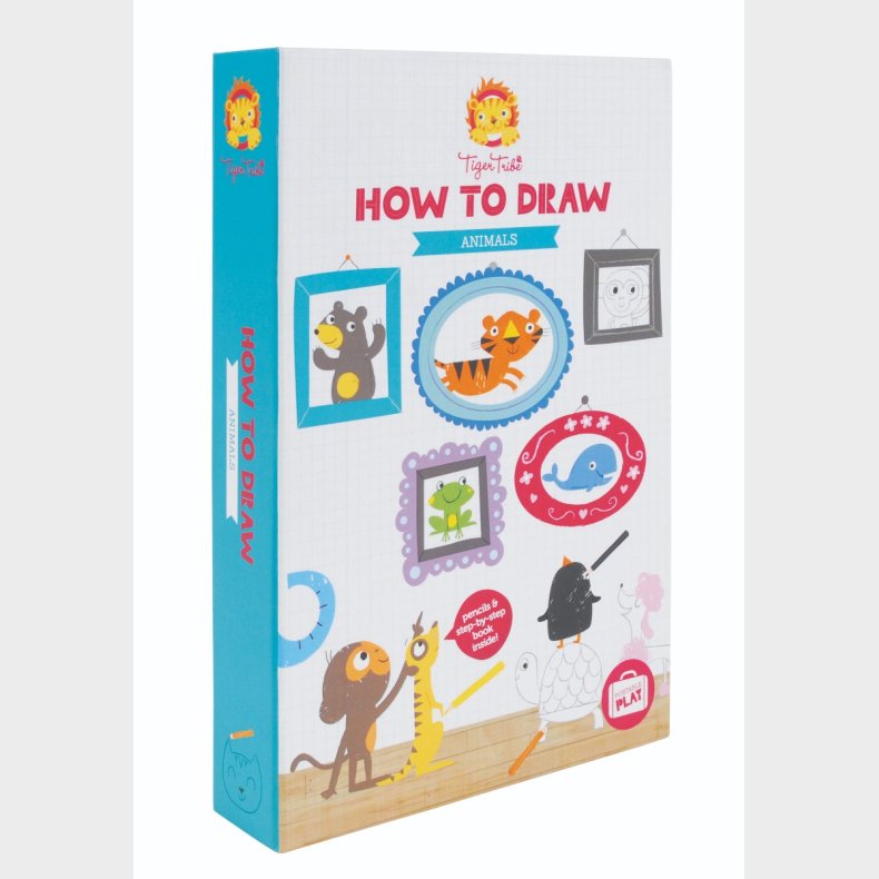 Tiger Tribe | Sdan tegner du: Dyr