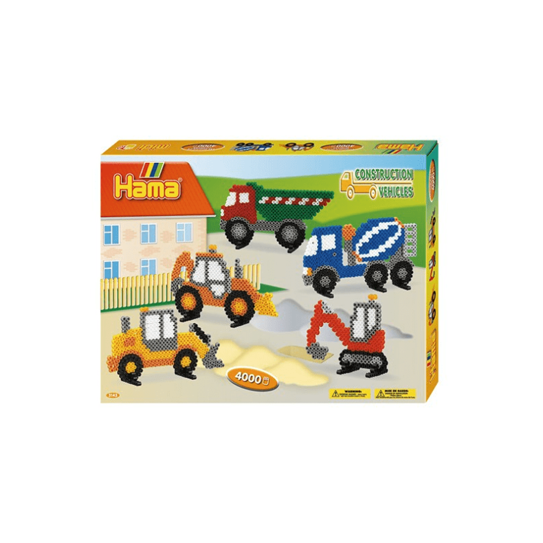 Hama Midi Gaveske Construction Kretjer - Legekammeraten.dk