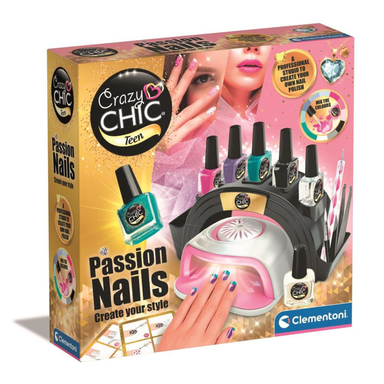 Crazy Chic Passion Nails