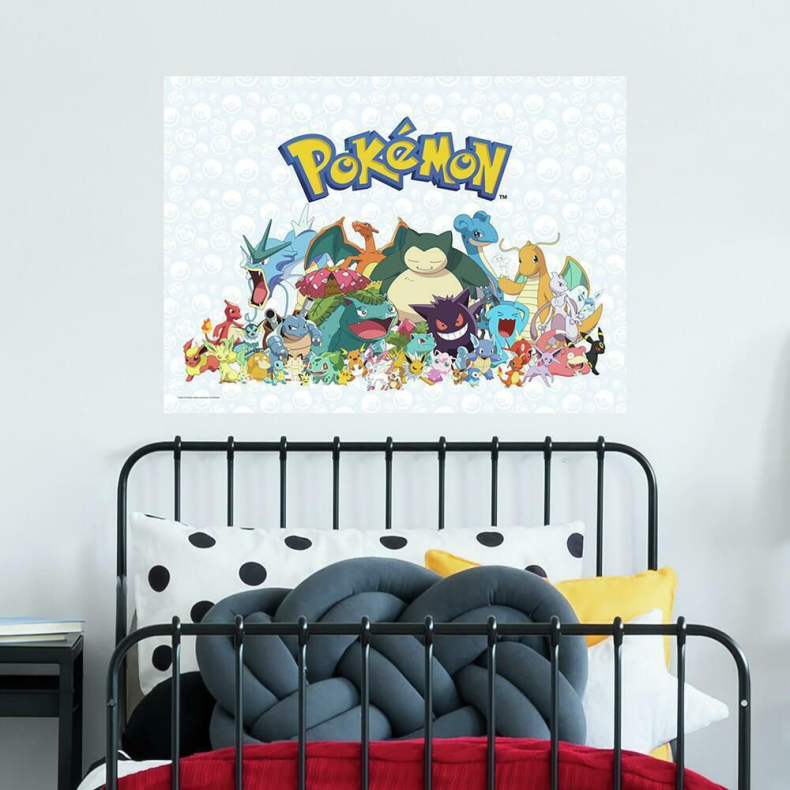 Pokemon K�mpe Wallsticker 65x90 cm