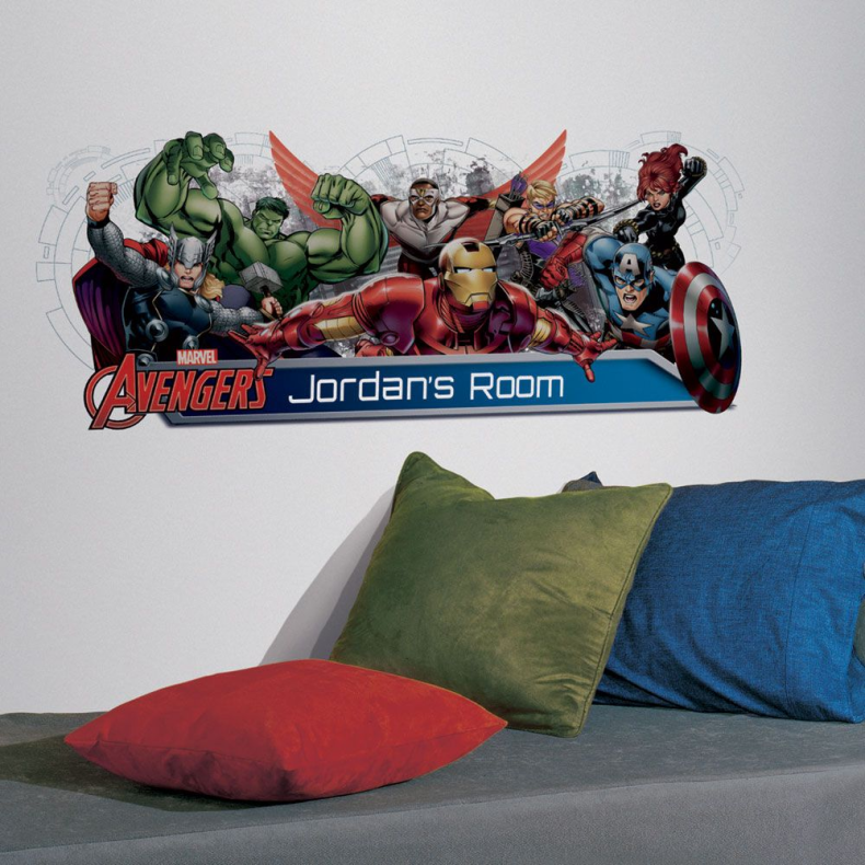 Avengers ABC Wallstickers