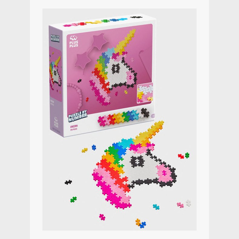 Plus-Plus Unicorn B�rnepuslespil