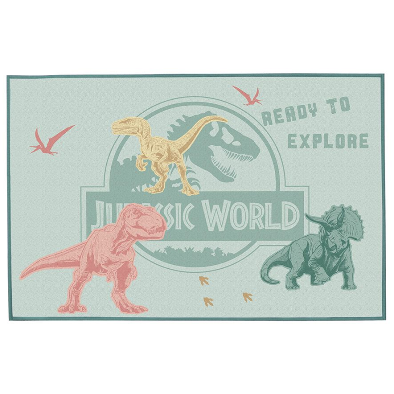Jurassic World Leget�ppe 80x120 cm