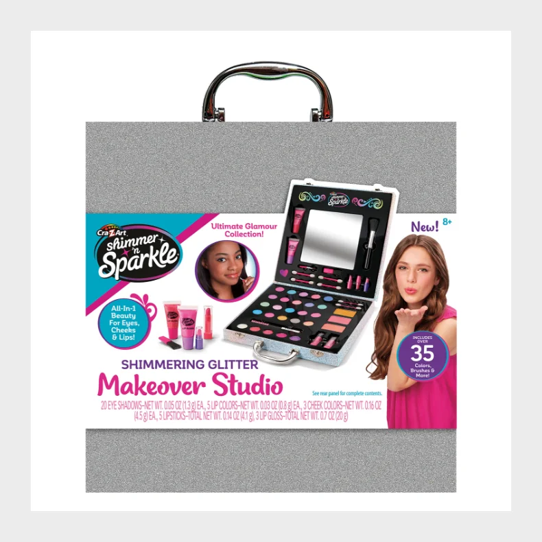 Glitter makeover studio case