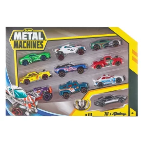 Metal Machines Mini Racing Car 10-Pak