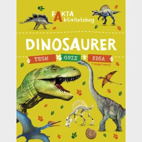 Fakta aktivitetsbog: Dinosaurer