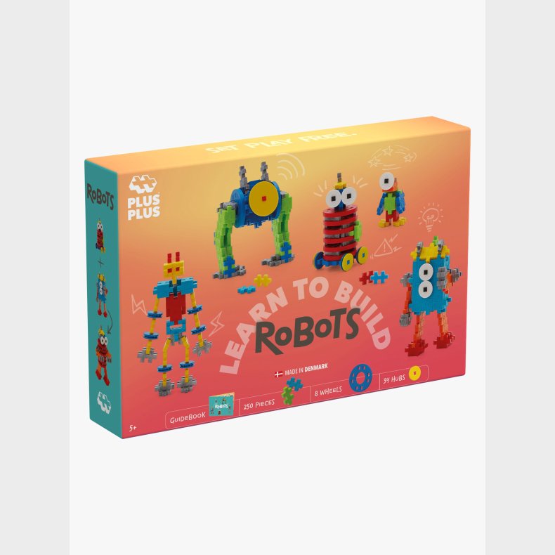 Plus-Plus Learn to Build Robots Bygges�t 250 Dele