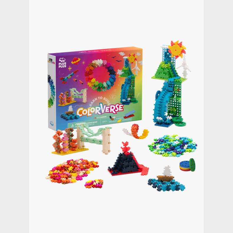 Plus-Plus Learn To Build Colorverse Super Bygges�t