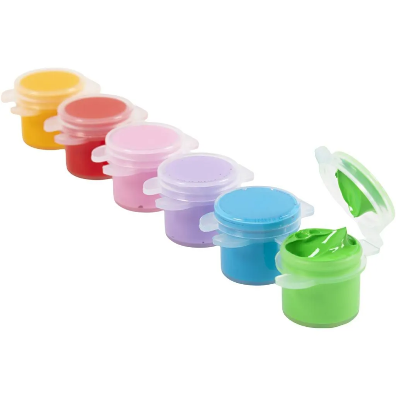 Creativ Company | Hobbymaling - Colorful, 6 x 5 ml.