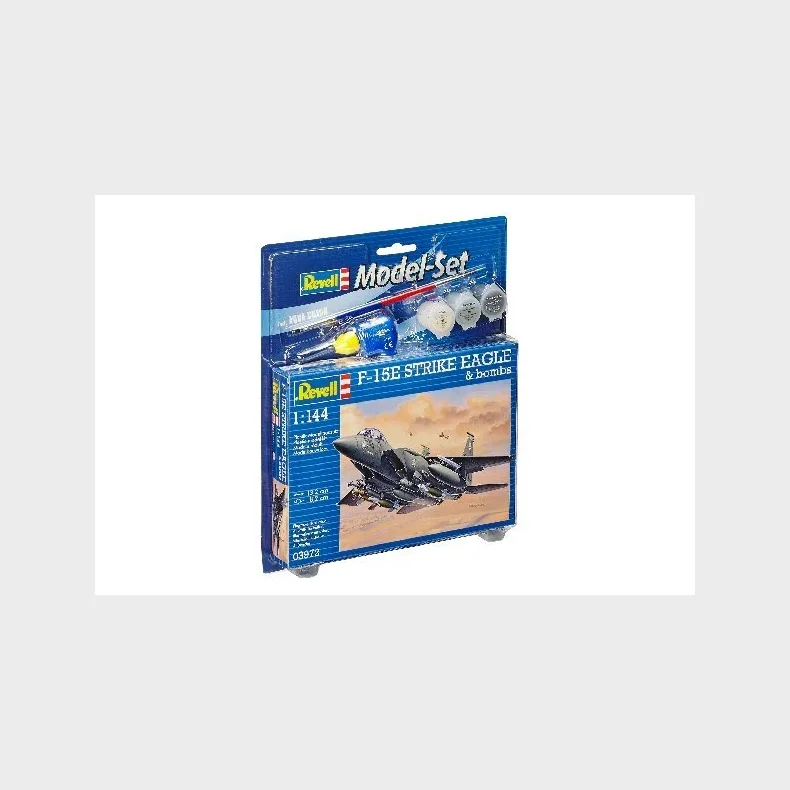 Revell - Model Set F-15E STRIKE EAGLE &amp; b
